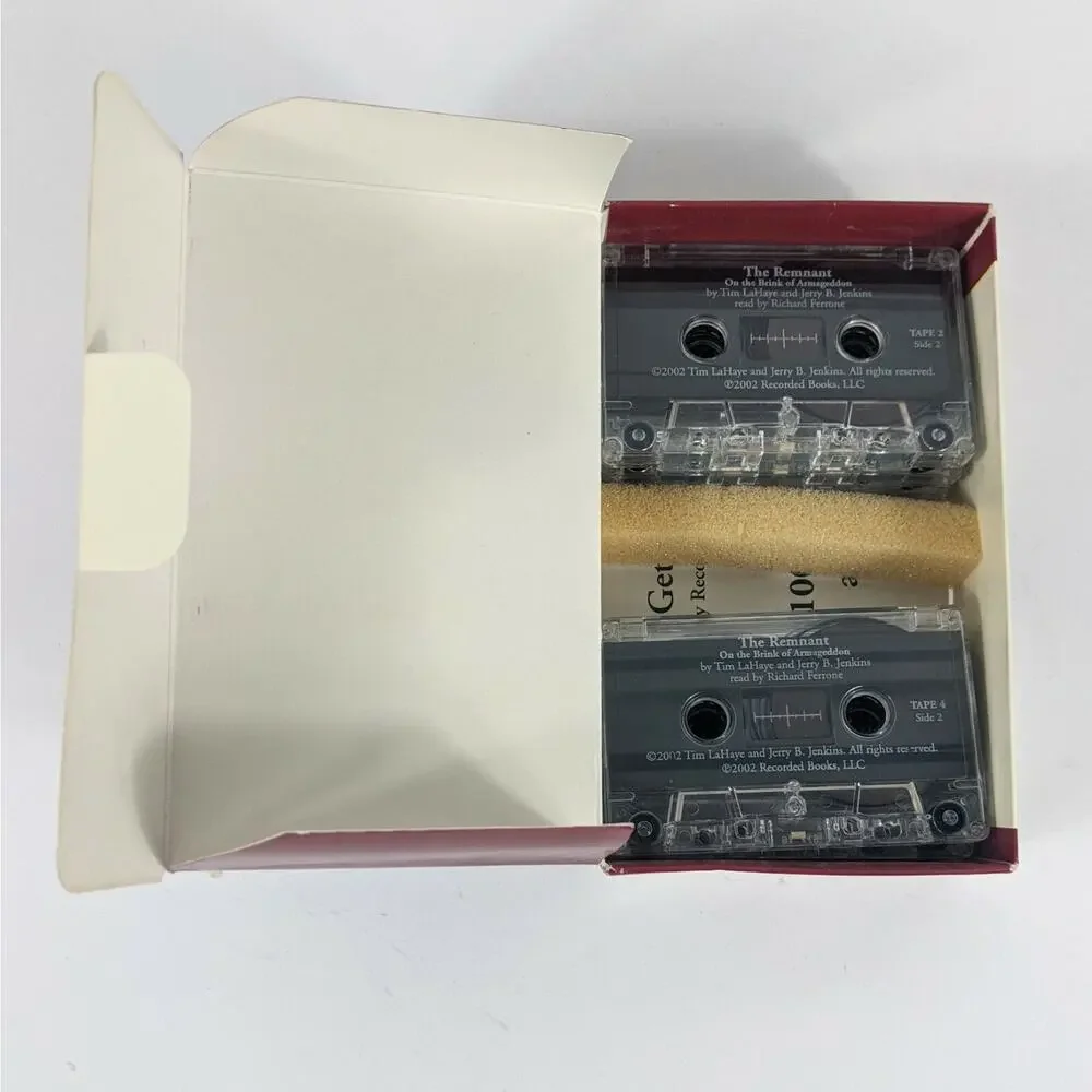The Remnant Unabridged Audiobook by Tim LaHaye Jerry B Jenkins Cassette Tape